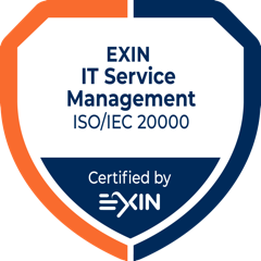 IT Service Management ISO/IEC 20000, emitida por EXIN