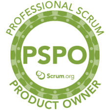 Professional Scrum Product Owner I (PSPO I), emitida por Scrum.org